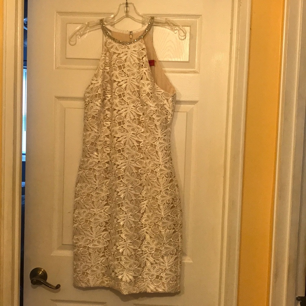 Little winter white dress